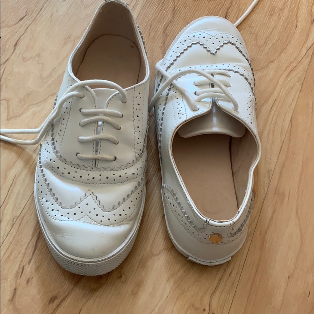 White Kate spade shoes